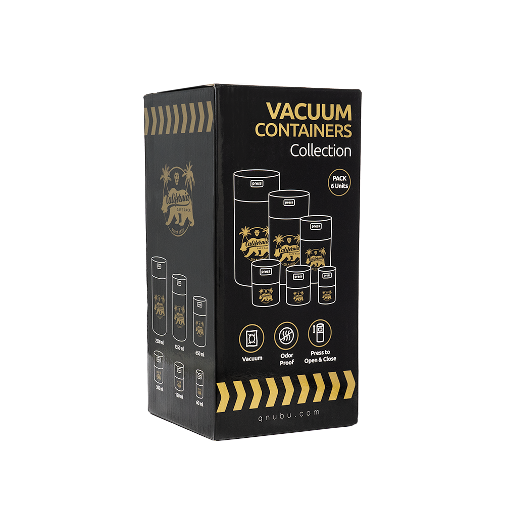 Vacuum Containers Collection Qnubu California (Pack 6 Units)