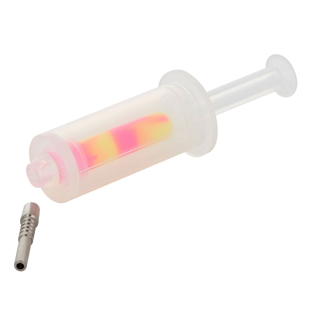 Syringe Collector Qnubu Colorado Transparent with Titanium Tip 23cm
