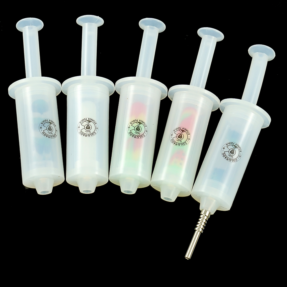 Syringe Collector Qnubu Colorado Transparent with Titanium Tip 23cm