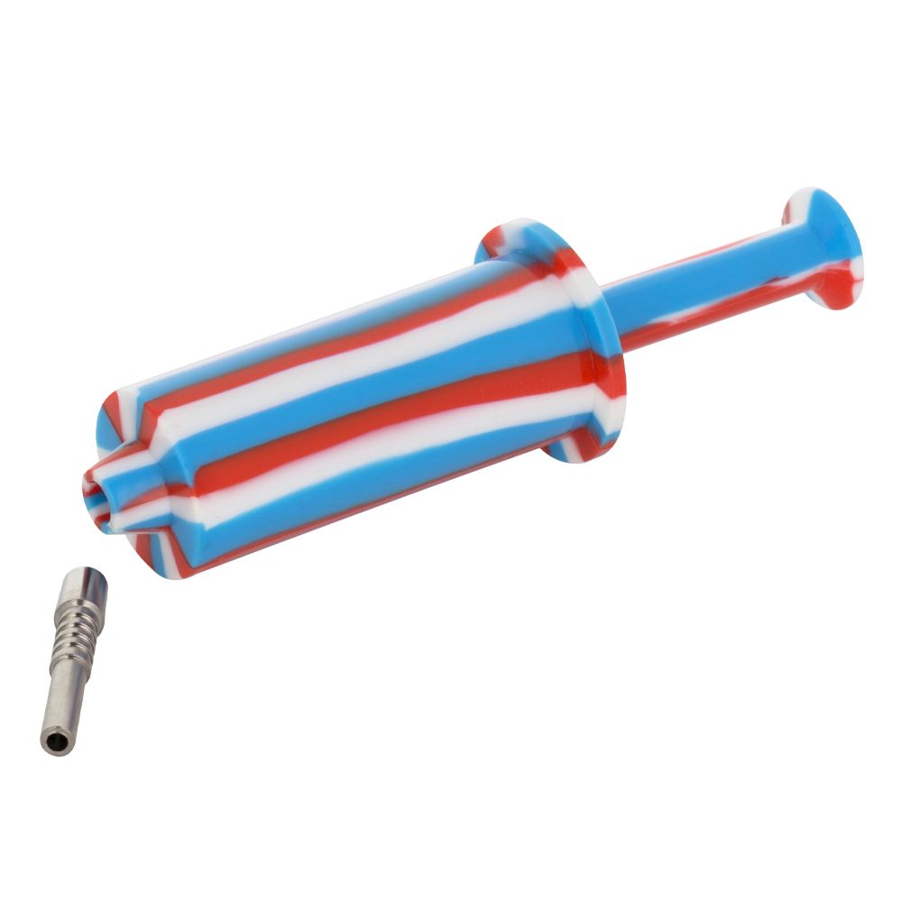 Syringe Collector Qnubu Colorado Colorful with Titanium Tip 23cm