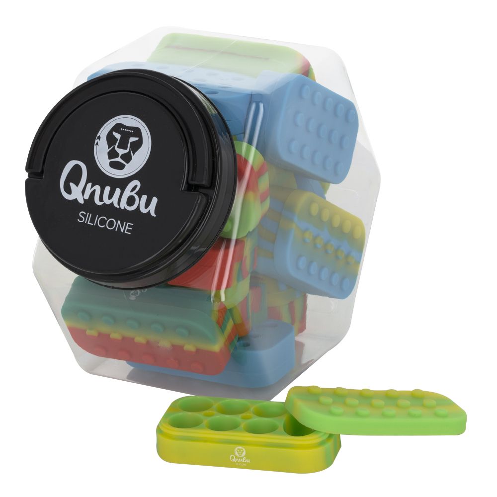 34ml Stackable Jar 6+1 Qnubu Silicone (Display XL 20 Unit)