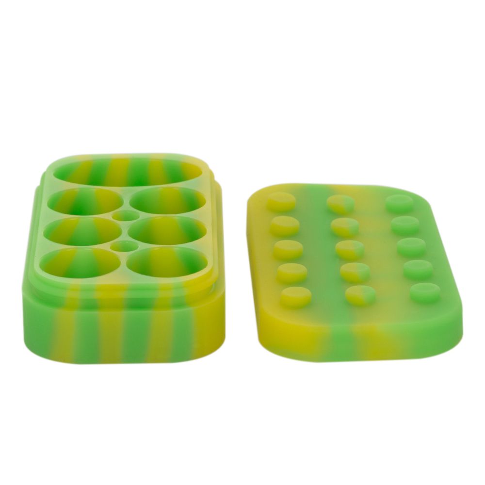 34ml Stackable Jar 6+1 Qnubu Silicone (Display XL 20 Unit)