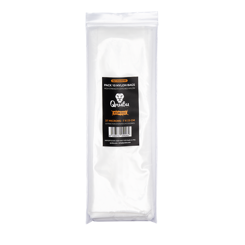 Qnubu Rosin Press Bag 7x23cm (Pack 10 Units)