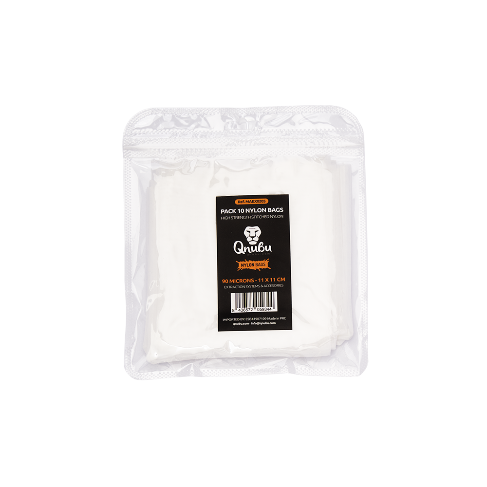 Qnubu Rosin Press Bag 11x11cm (Pack 10 Units)
