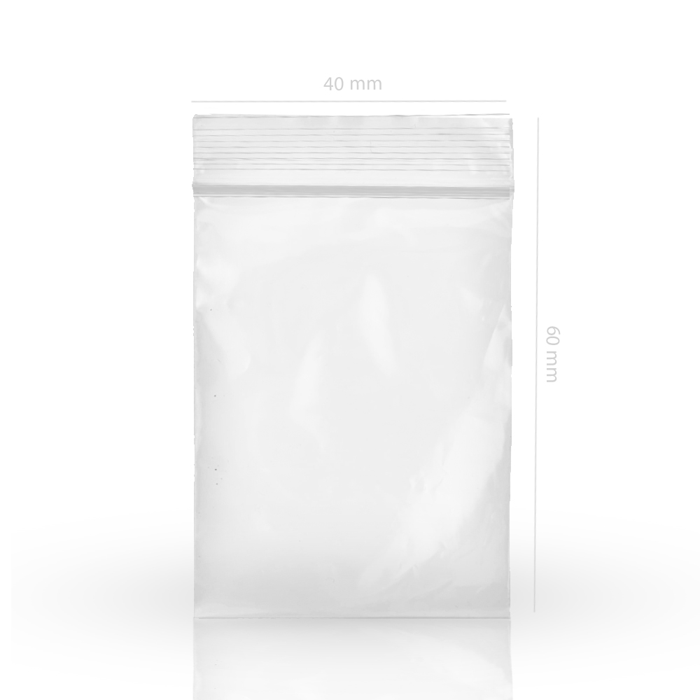 Bolsas Zip 40x60mm (Pack 1000 Unds)