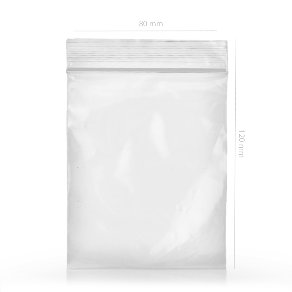 Bolsas Zip 80x120mm (Pack 1000 Unds)