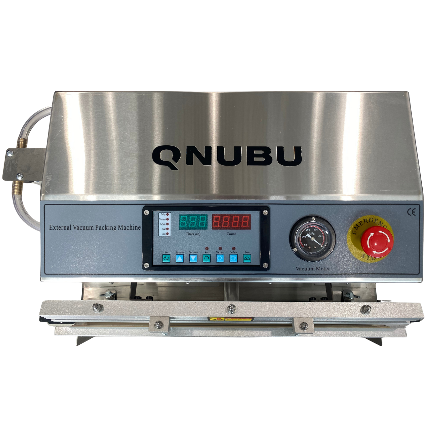 Selladora NitroVac Acero inoxidable Qnubu 50cm