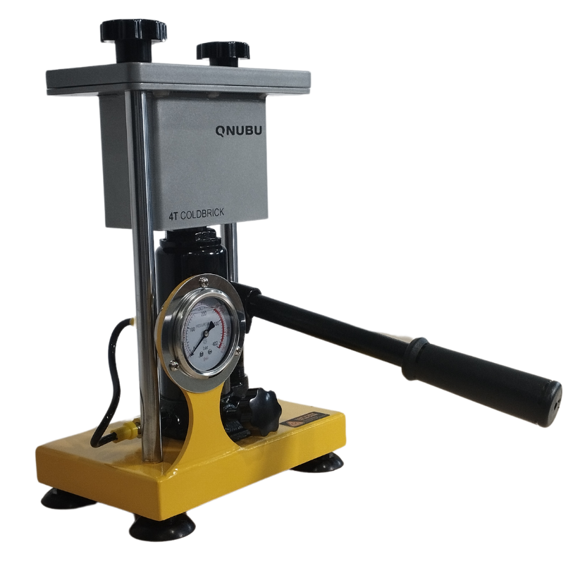 Press Qnubu Cold Brick 4 Tones with manometer (Mold 6x12)