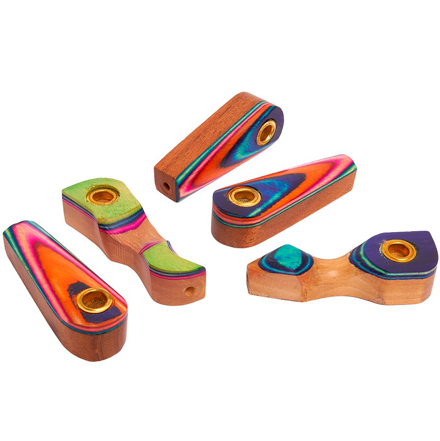 Pipa de Madera Pueblo 3" 7.6cm Colorado Stoner Tools (Pack 5Und)