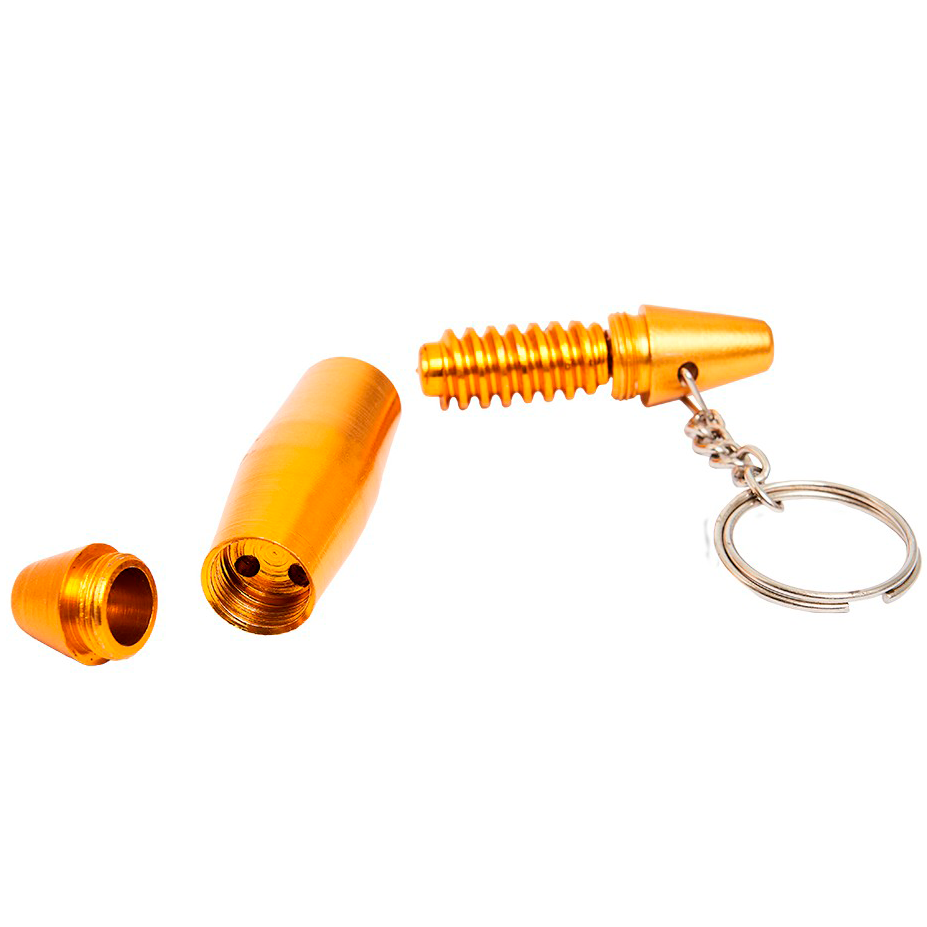 Pipa de Metal Enfriadora Black Hawk 5.3cm Colorado Stoner Tools (Pack 10Und)