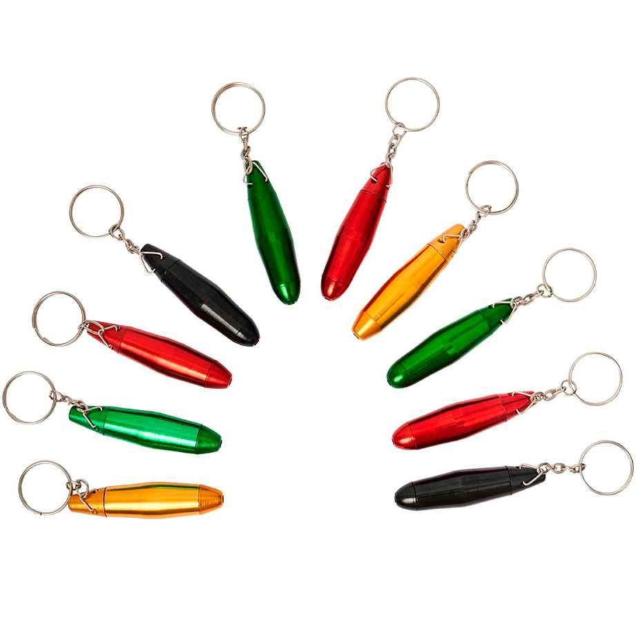 Pipa de Metal Enfriadora Black Hawk 5.3cm Colorado Stoner Tools (Pack 10Und)